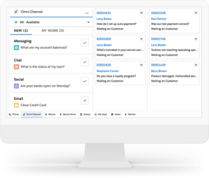 Salesforce Omni Channel Dashboard